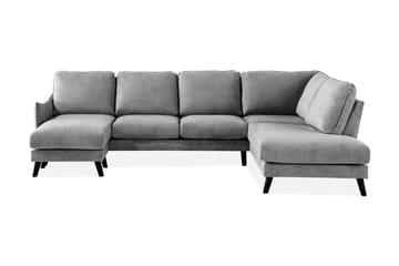 Trend Lyx 4-personers Højrevendt U-formet Sofa med Divan og Chaiselong i Stof