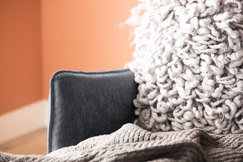 Trend Lyx 4-personers Højrevendt U-formet Sofa med Divan og Chaiselong i Stof - Mørkegrå - Møbler - Sofaer - U Sofa