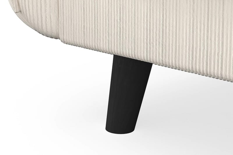 Trend Lyx 4-personers Højrevendt U-formet Sofa med Divan og Chaiselong i Manchester - Beige - Møbler - Sofaer - U Sofa