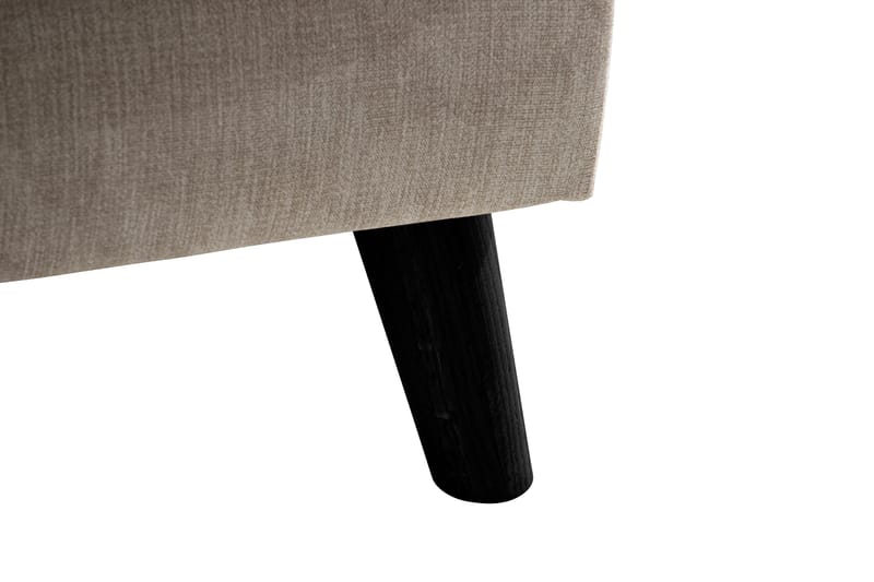 Trend Lyx 4-personers Højrevendt U-formet Sofa med Divan og Chaiselong i Stof - Beige - Møbler - Sofaer - U Sofa