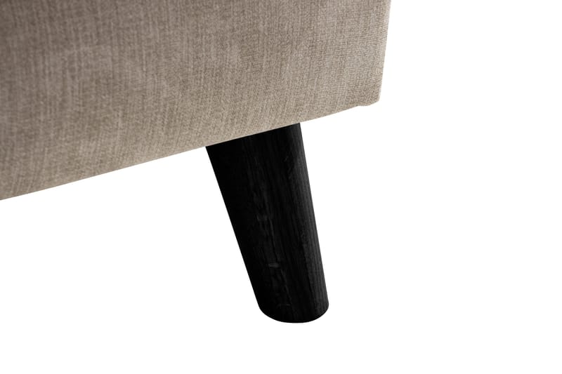 Trend Lyx 4-personers Højrevendt U-formet Sofa med Divan og Chaiselong i Stof - Beige - Møbler - Sofaer - U Sofa