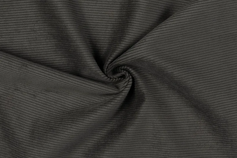 Trend Lyx 4-personers Højrevendt U-formet Sofa med Divan og Chaiselong i Manchester - Mørkegrå - Møbler - Sofaer - U Sofa