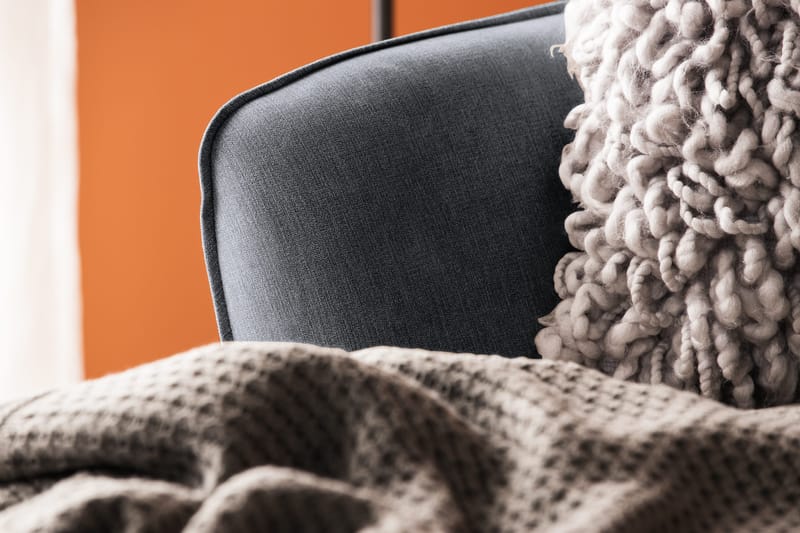 Trend Lyx 4-personers Højrevendt U-formet Sofa med Divan og Chaiselong i Stof - Mørkegrå - Møbler - Sofaer - U Sofa