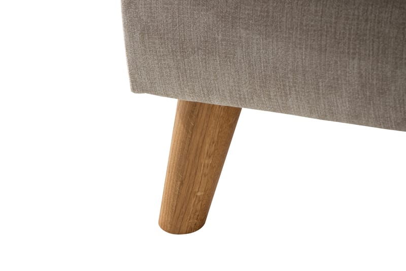 Trend Lyx 4-personers Højrevendt U-formet Sofa med Divan og Chaiselong i Stof - Beige - Møbler - Sofaer - U Sofa