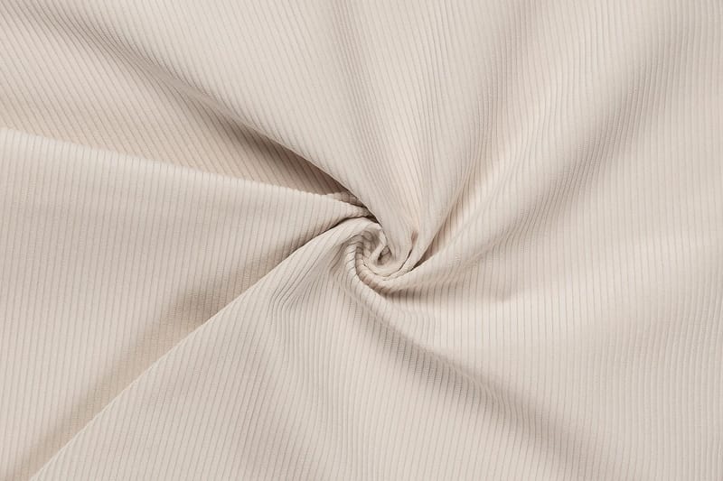 Trend Lyx 4-personers Højrevendt U-formet Sofa med Divan og Chaiselong i Manchester - Beige - Møbler - Sofaer - U Sofa