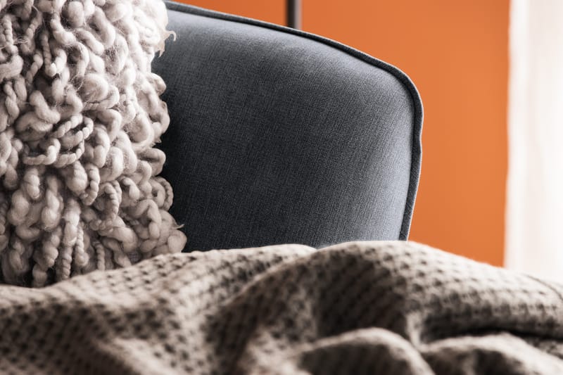 Trend Lyx 4-personers Venstrevendt U-formet Sofa med Divan og Chaiselong i Stof - Mørkegrå - Møbler - Sofaer - U Sofa