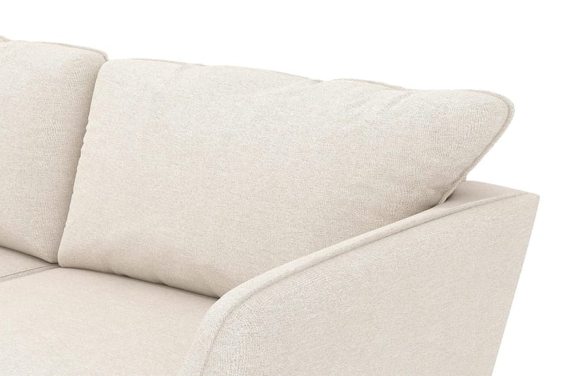 Trend Lyx 4-personers Højrevendt U-formet Sofa med Divan og Chaiselong i Stof - Beige - Møbler - Sofaer - U Sofa