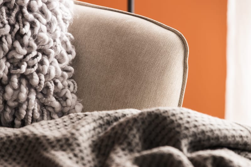 Trend Lyx 4-personers Venstrevendt U-formet Sofa med Divan og Chaiselong i Stof - Beige - Møbler - Sofaer - U Sofa