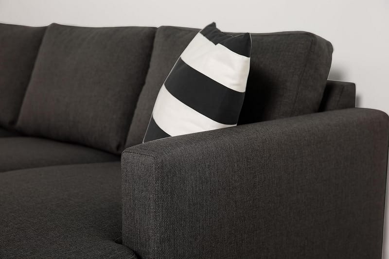 Zero U-sofa Large med Chaiselong Højre - Mørkegrå - Møbler - Sofaer - U Sofa