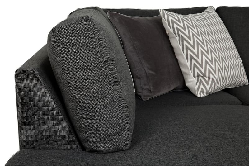 Zero U-sofa Large med Chaiselong Højre - Mørkegrå - Møbler - Sofaer - U Sofa