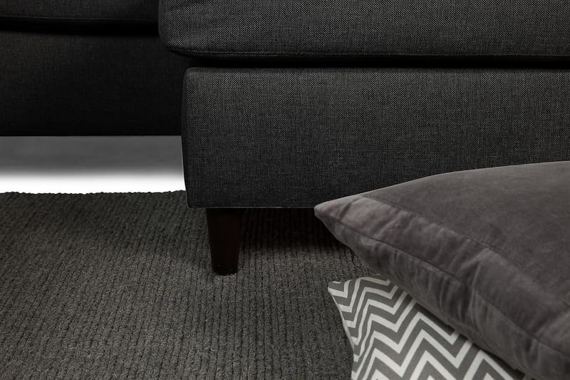 Zero U-sofa Large med Chaiselong Højre - Mørkegrå - Møbler - Sofaer - U Sofa
