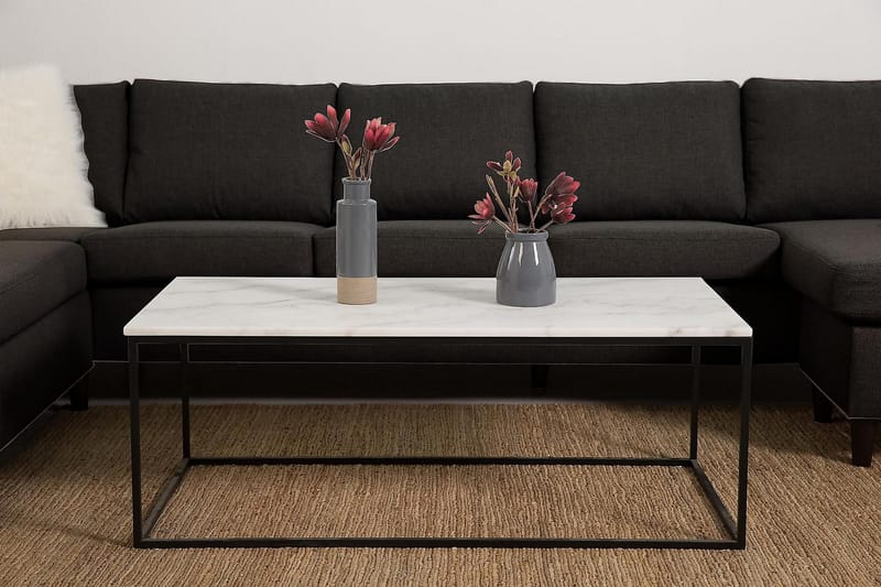Zero U-sofa Large med Chaiselong Højre - Mørkegrå - Møbler - Sofaer - U Sofa