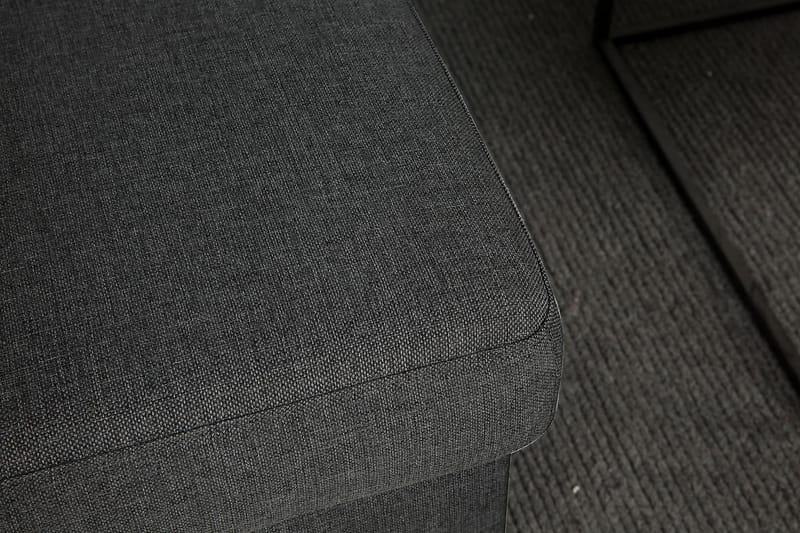 Zero U-sofa Large med Chaiselong Højre - Mørkegrå - U Sofa