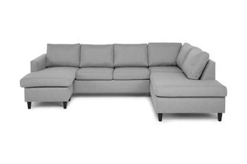 Zero U-sofa med Chaiselong Venstre
