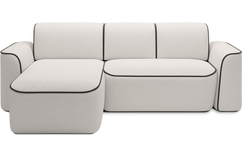 Ume 4-personers Sofa med Divan - Hvid - Møbler - Sofaer - Sofa med chaiselong
