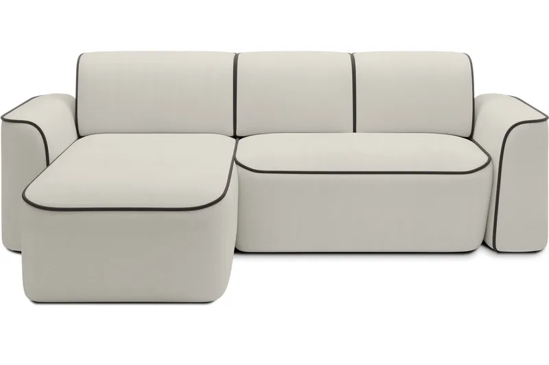 Ume 4-personers Sofa med Divan, Beige