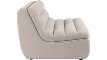Valdoro 2-personers midtermodul i stof 135 cm - Beige - Møbler - Sofaer - 2 personers sofa