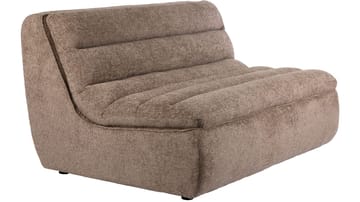 Valdoro 2-personers midtermodul i stof 135 cm - Mink - Møbler - Sofaer - 2 personers sofa