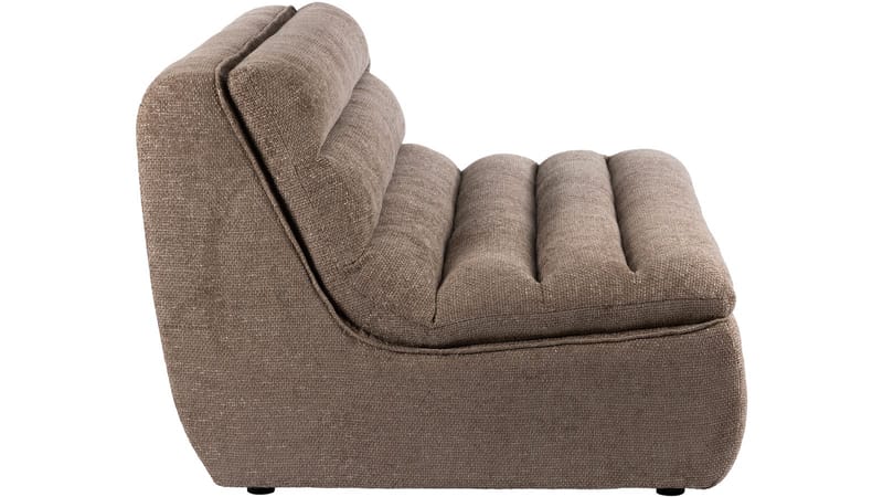 Valdoro 2-personers midtermodul i stof 135 cm - Mink - Møbler - Sofaer - 2 personers sofa
