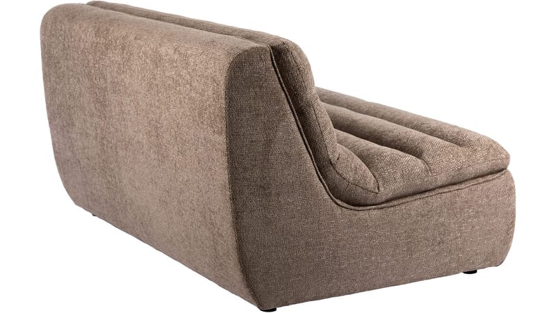 Valdoro 2-personers midtermodul i stof 135 cm - Mink - Møbler - Sofaer - 2 personers sofa