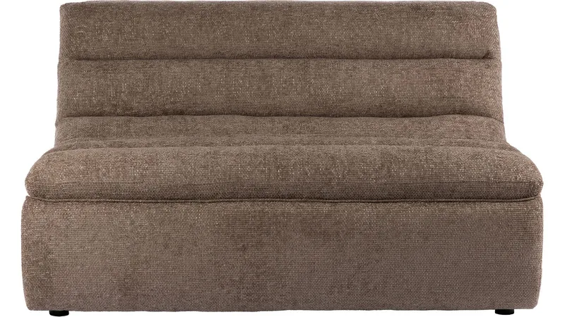 Valdoro 2-personers midtermodul i stof 135 cm - Mink - Møbler - Sofaer - 2 personers sofa