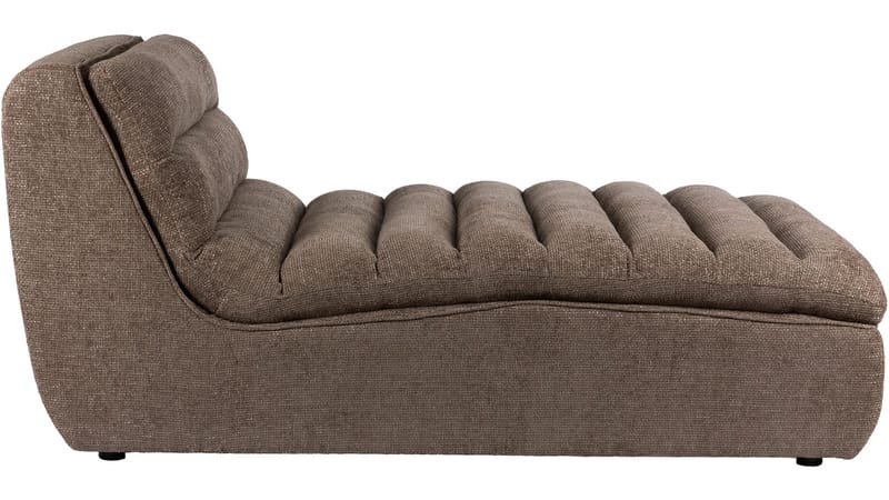 Valdoro chaiselong i stof 168 cm - Mink - Møbler - Sofaer - Daybed