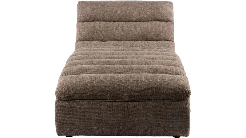 Valdoro chaiselong i stof 168 cm - Mink - Møbler - Sofaer - Daybed