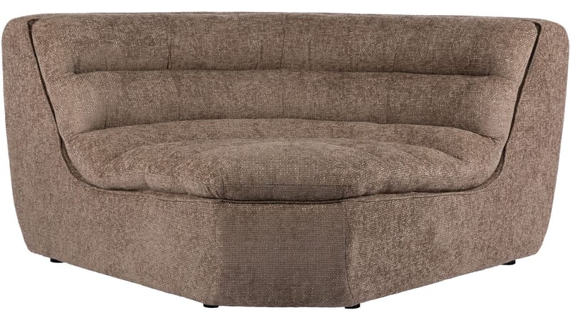 Valdoro hjørnemodul i stof 179 cm - Mink - Møbler - Sofaer - Hjørnesofa