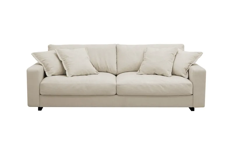 Valencia Dybt 3-personers Sofa, Beige