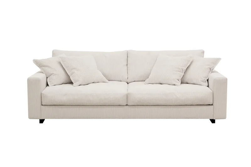 Valencia Ekstra dyb 3-personers sofa - Knækket hvid - Møbler - Sofaer - 3 personers sofa