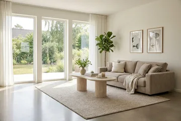 Valencia ekstra dyb 3-personers sofa i chenille - Brun - Møbler - Sofaer - 3 personers sofa