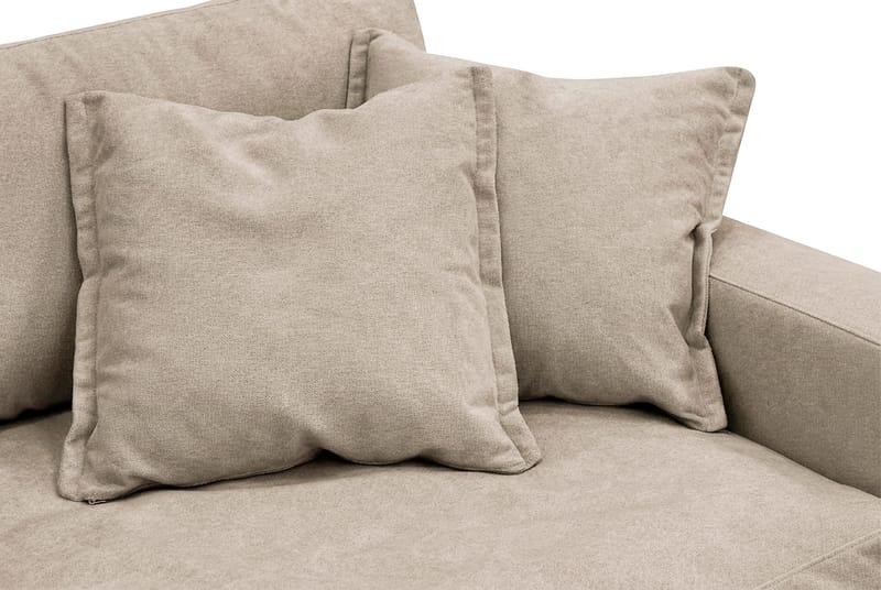 Valencia Ekstra dyb 3-personers sofa i chenille - Brun - Møbler - Sofaer - 3 personers sofa