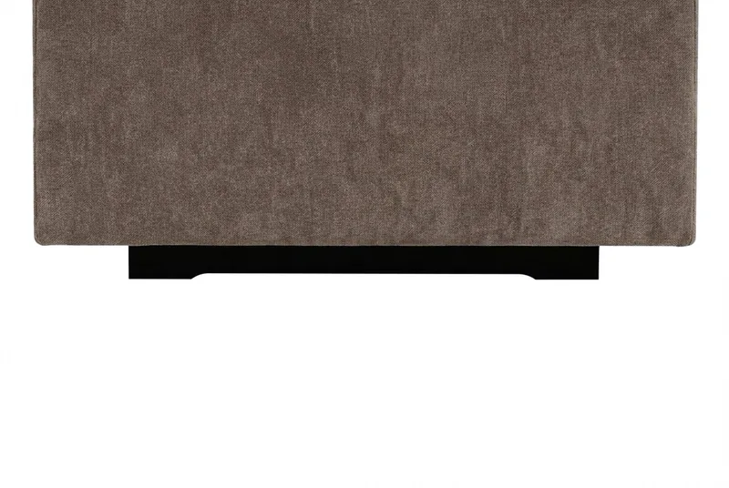 Valencia Ekstra Dyb 3-personers Sofa i Chenille - Mørkebrun - Møbler - Sofaer - 3 personers sofa