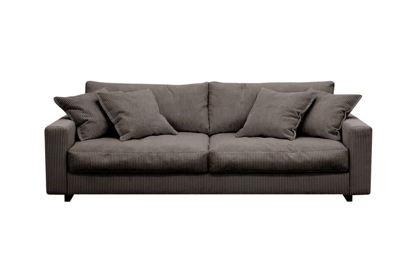 Valencia Ekstra Dyb 3-personers Sofa, Brun