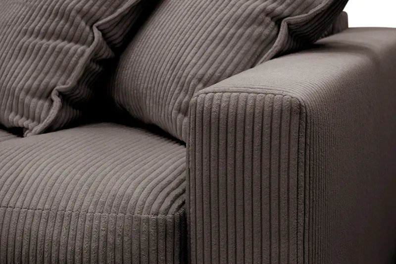 Valencia Ekstra Dyb 3-personers Sofa - Brun - Møbler - Sofaer - 3 personers sofa