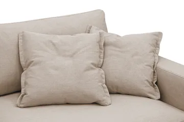 Valencia ekstra dyb 3-personers sofa med aftageligt og vaskbart betræk - Lysebrun - Møbler - Sofaer - 3 personers sofa
