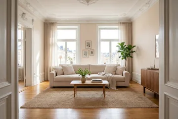Valencia Ekstra Dyb 4-personers Sofa - Offwhite - Møbler - Sofaer - 4 personers sofa