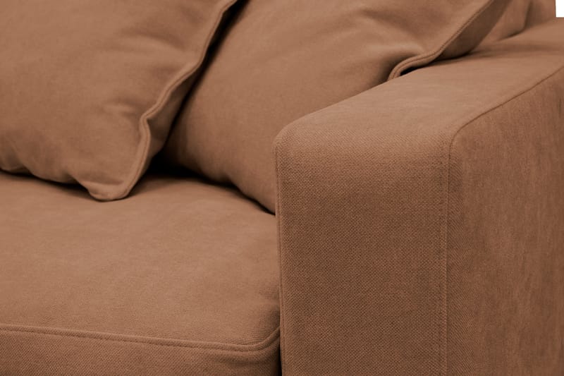 Valencia Ekstra dyb 4-personers sofa - Rustrødbrun - Møbler - Sofaer - 4 personers sofa