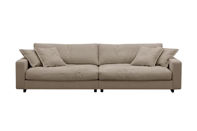 Valencia Extra Dyb 4-personers Sofa i Chenille, Brun