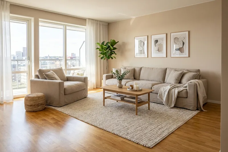 Valencia Extra Dyb 5-personers sofa + lænestol med aftageligt og vaskbart betræk - Brun - Møbler - Sofaer - Sofagrupper