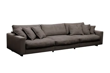 Valencia sofaarrangement ekstra dyb 5-personers sofa + lænestol - Taupe - Møbler - Sofaer - Sofagrupper