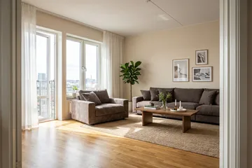 Valencia sofaarrangement ekstra dyb 5-personers sofa + lænestol - Taupe - Møbler - Sofaer - Sofagrupper