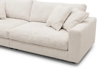 Valencia Sofagruppe Ekstra Dyb 4-personers Sofa + Lænestol - Offwhite - Møbler - Sofaer - Sofagrupper