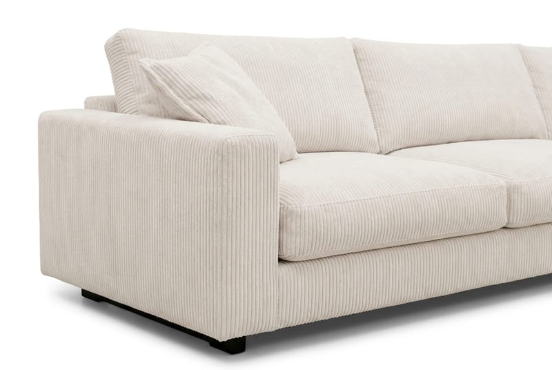 Valencia Sofagruppe Ekstra Dyb 4-personers Chaiselong Højre + Lænestol - Offwhite - Møbler - Sofaer - Sofagrupper