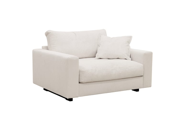 Valencia sofagruppe Extra Dyb 3-personers sofa + lænestol - Offwhite - Møbler - Sofaer - Sofagrupper