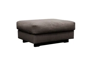 Valencia sofasæt ekstra dybt 3-personers sofa + fodskammel - Taupe - Møbler - Sofaer - Hjørnesofa