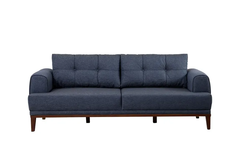 Valsot 3-personers Sofa, Mørkeblå