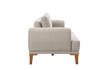 Valsot 3-personers Sofa - Creme - Møbler - Sofaer - 3 personers sofa