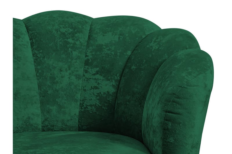 Adrial 2-Pers. Sofa - Velour/Lyserød/Guld - Møbler - Sofaer - Velour sofaer