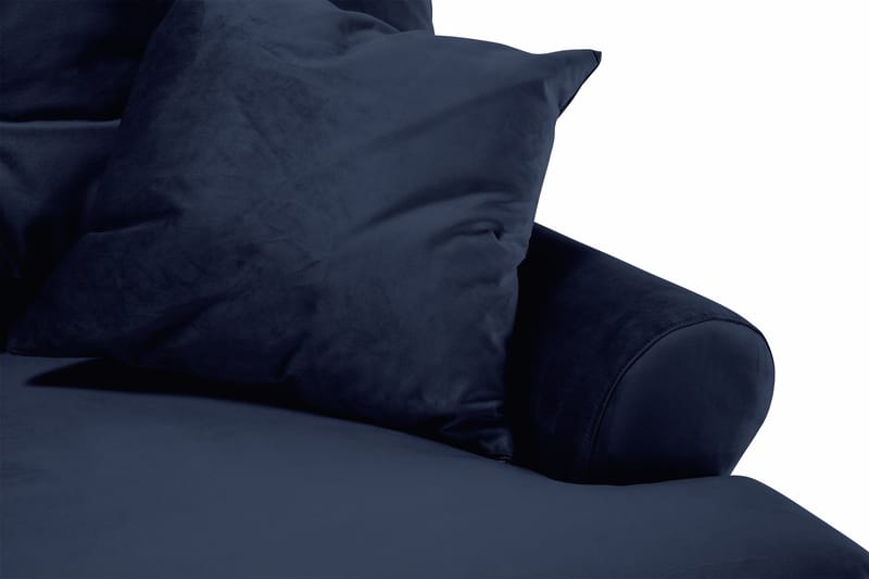 Andrew Veloursofa 2-pers - Midnatsblå/Messing - Howard sofa - Velour sofaer - 2 personers sofa